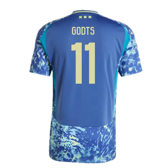 2024-2025 Ajax Away Shirt (Godts 11)-SoccerKits Hub | Buy Soccer Jerseys Online